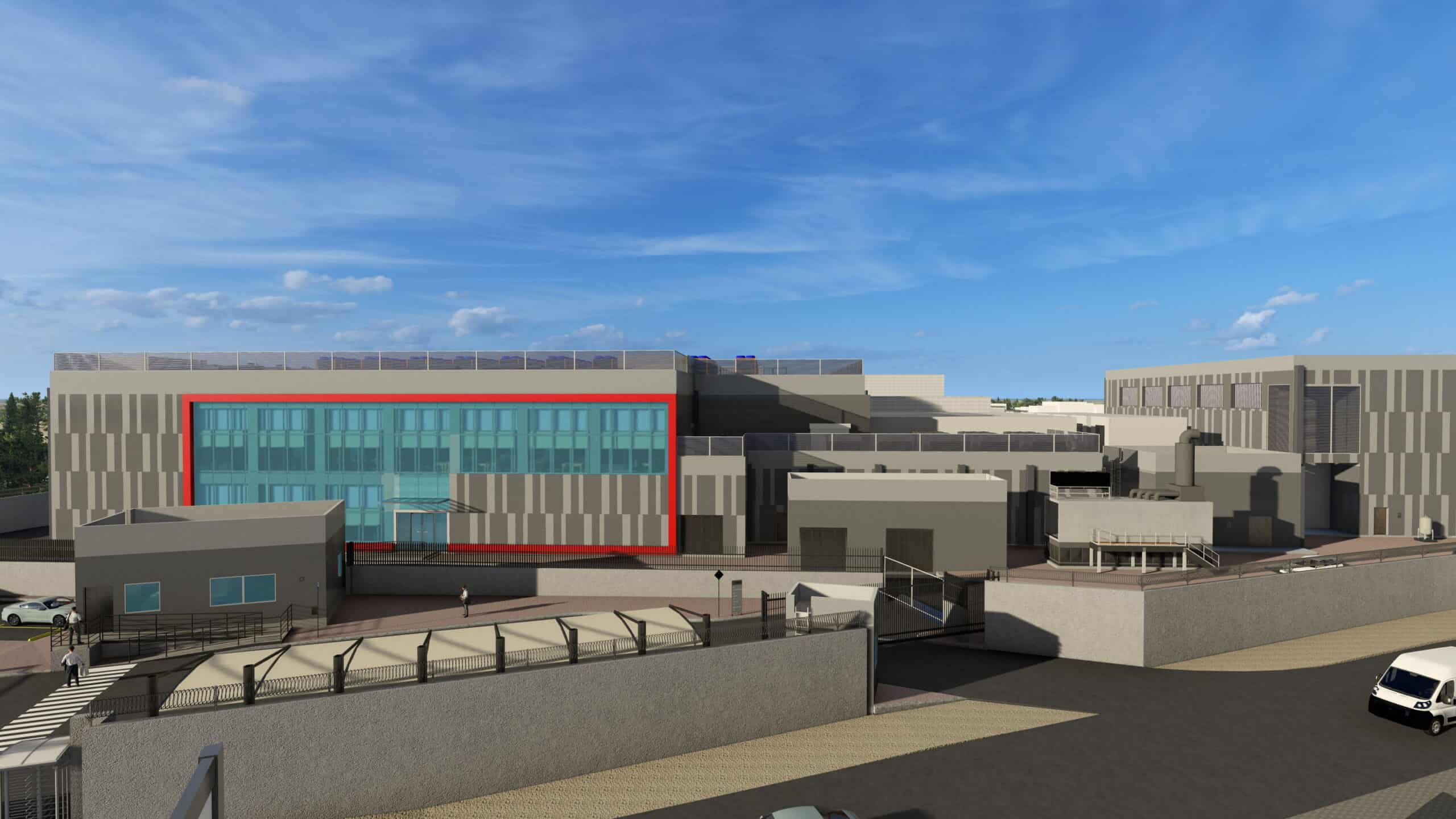 To νέο data center στα Σπάτα - Πηγή: Ten Brinke