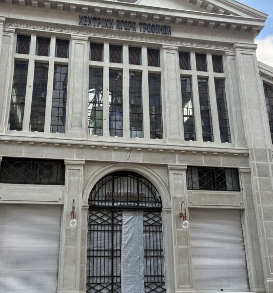 Το κτίριο της Αγοράς Μοδιάνο στη Θεσσαλονίκη - Πηγή: Bizness.gr
