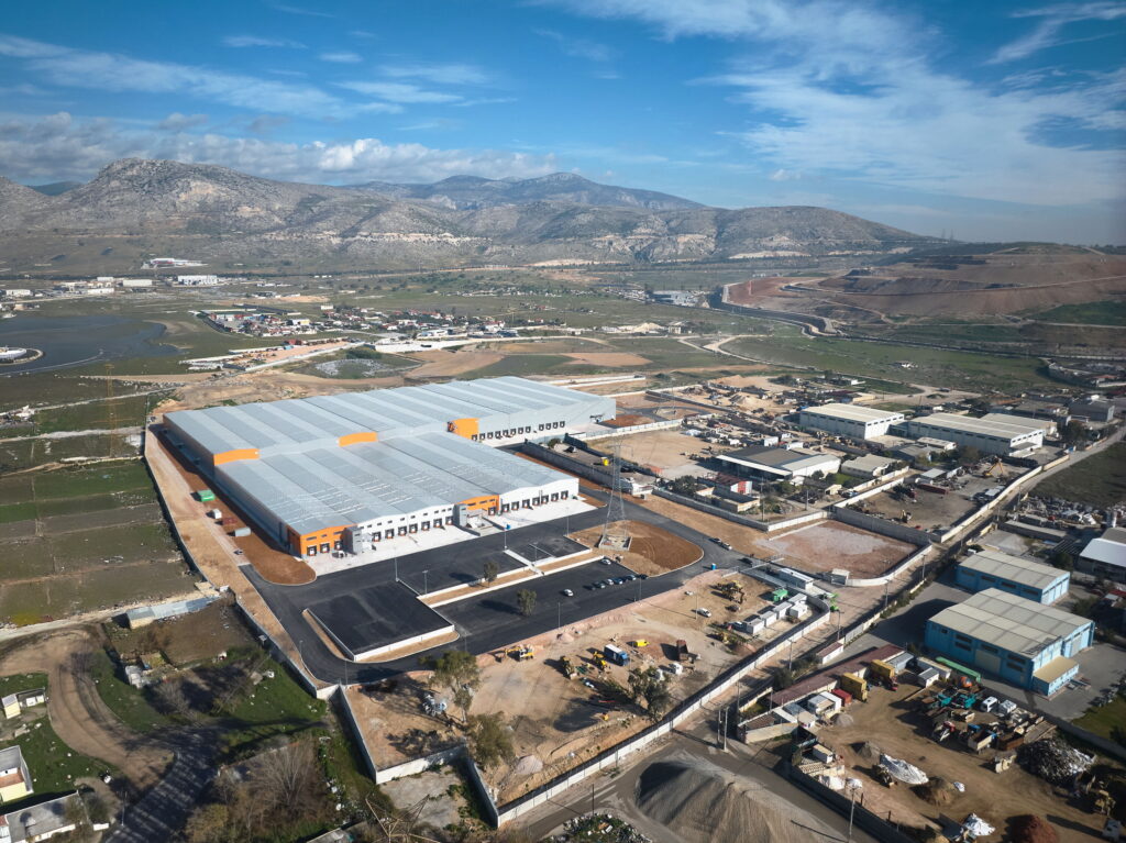 To logistics hub της INTERIKEA στον Ασπρόπυργο - Πηγή: Ten Brinke