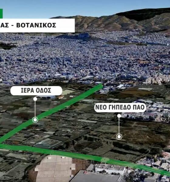 To masterplan της ανάπλασης στο Βοτανικό - Πηγή: Δήμος Αθηναίων