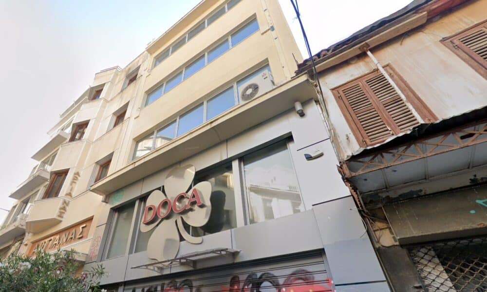 Το ακίνητο επί της οδού Πολυκλείτου 12 στο κέντρο της Αθήνας - Πηγή: Google Maps