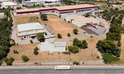 Το logistics park της Trade Estates στα Οινοφυτα - Πηγή: Trade Estates