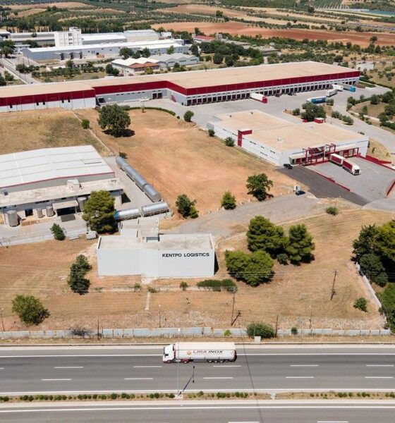 Το logistics park της Trade Estates στα Οινοφυτα - Πηγή: Trade Estates
