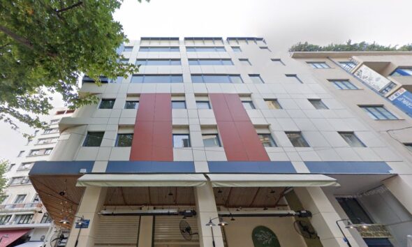 Το κτίριο γραφείων στην οδό Σκουλενίου 1 - Πηγή: Google Maps